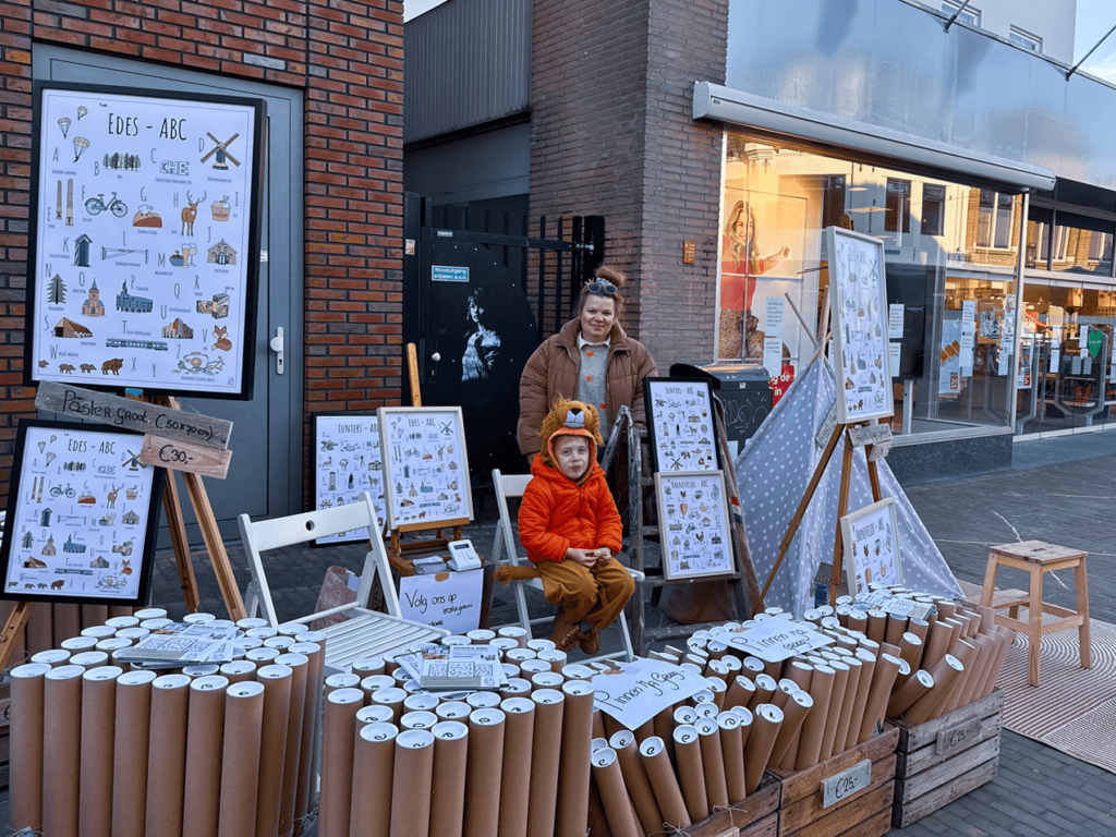 Blog over de eerste Koningsdag in het centrum van Ede met het Edes ABC