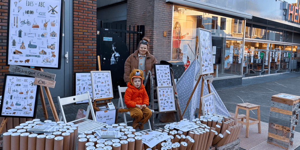 Blog over de eerste Koningsdag in het centrum van Ede met het Edes ABC