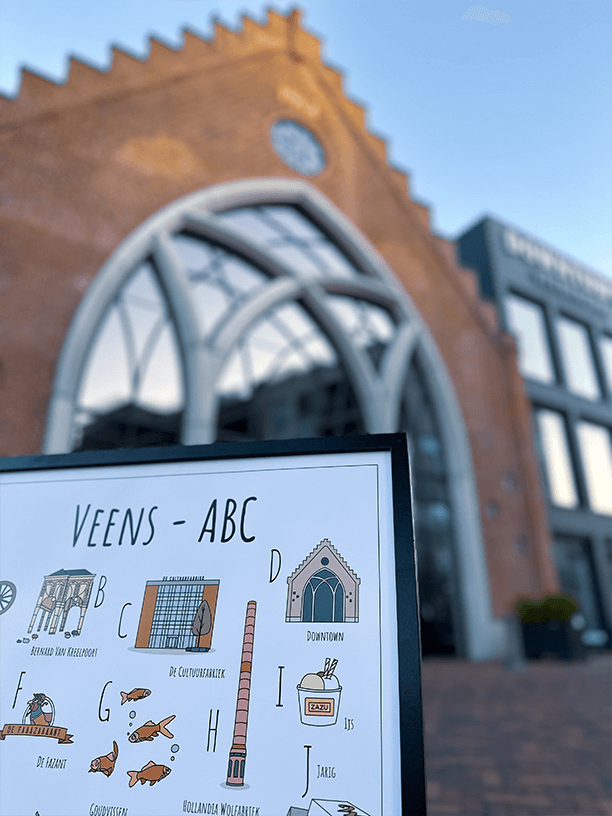 Blog over nieuw ABC poster Veenendaal bij Stadsstrand en Downtown Veenendaal