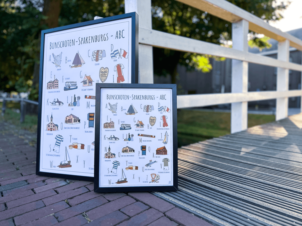 Blog over nieuw ABC poster Bunschoten-Spakenburg bij de NoorderKerk