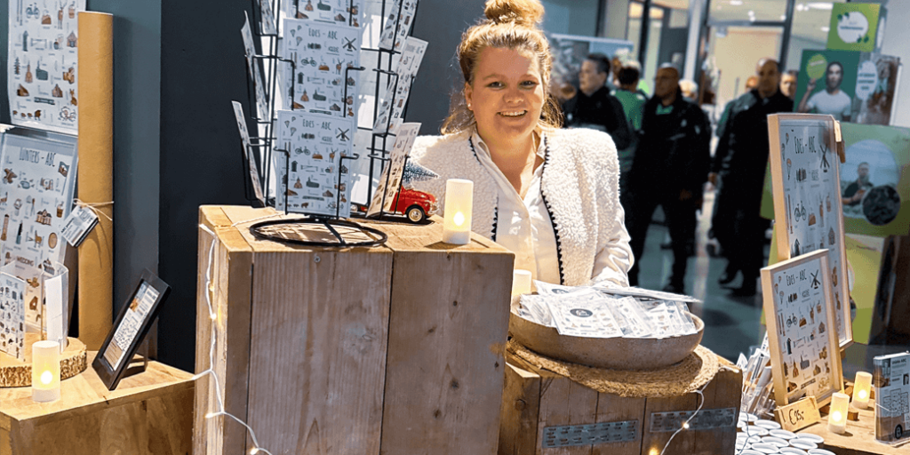 Blog over de kerst markt voor personeel bij Bloemenveiling Plantion met Daisy van Vliet - Kamminga