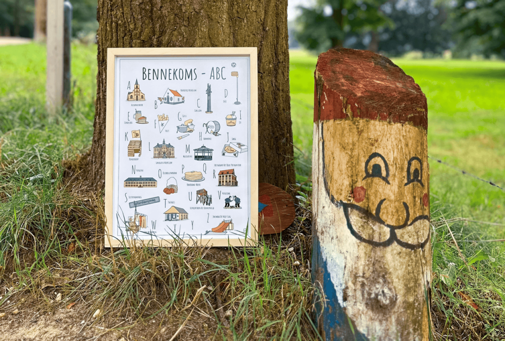 Blog over nieuw ABC poster Bennekom bij Boerderij Hoekelum