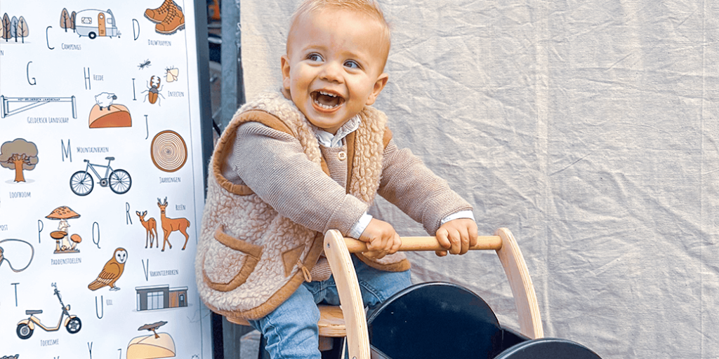 Blog over de Heerlijke Herfstdag bij de familie van Veldhuizen in Ede met Valentijn op de kinder-bakfiets