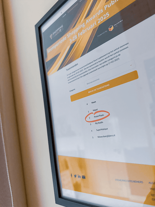Blog over de Shopping Awards 2025
