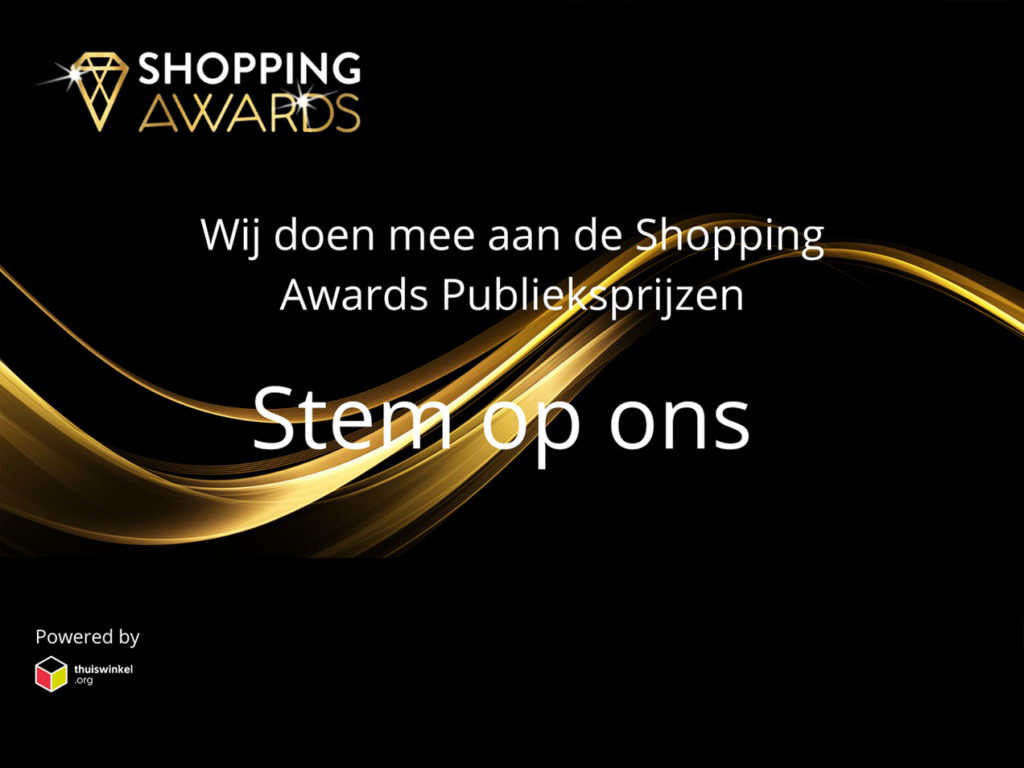 Blog over 2 jaar PosterPlaats genomineerd voor de Shopping Awards in de categorie Woonaccessoires