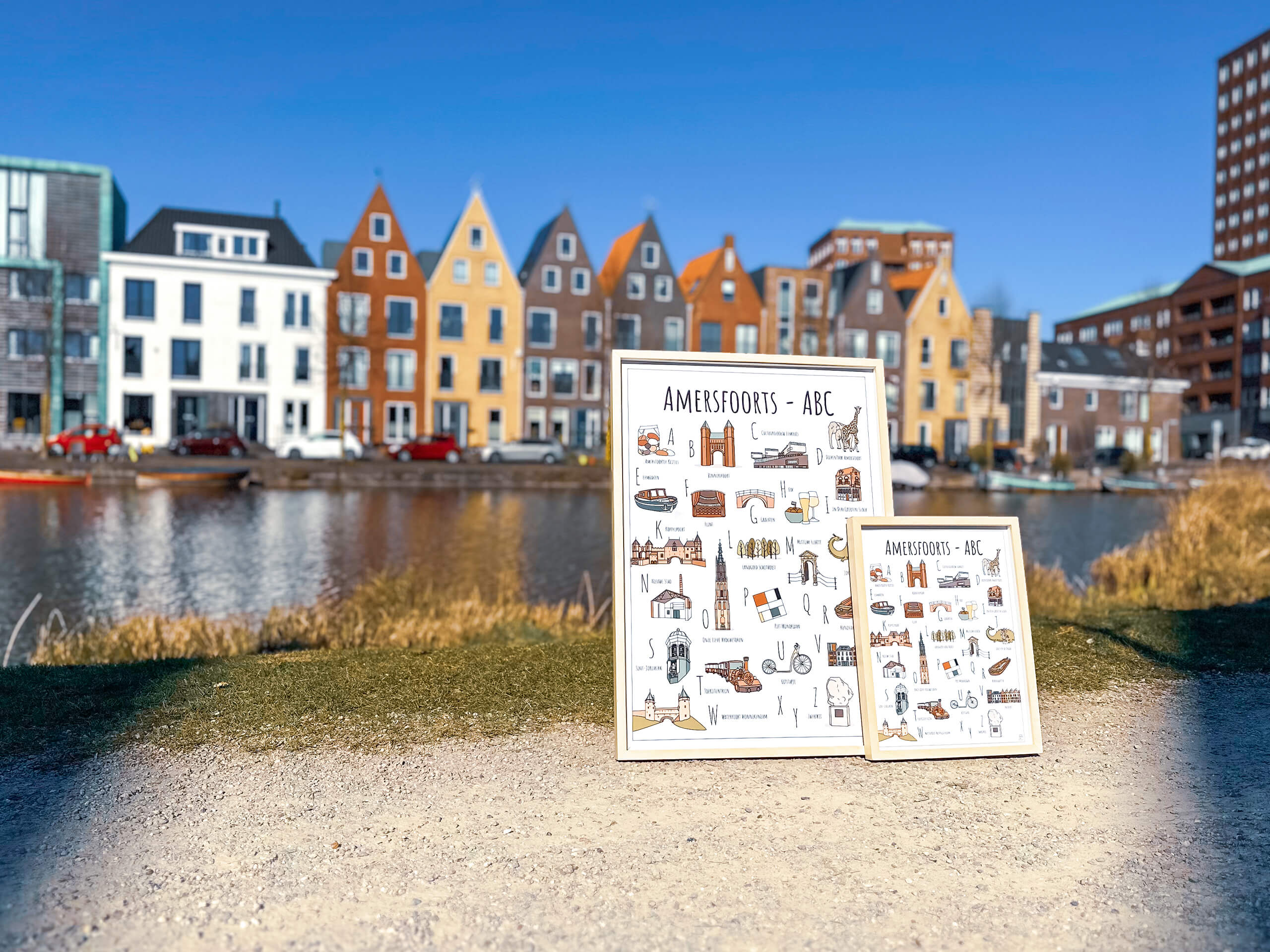 PosterPlaats poster Amersfoorts ABC poster voor Vathorst in Amersfoort
