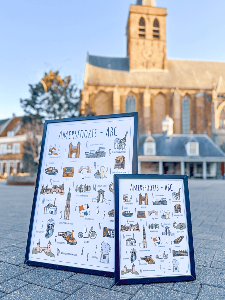 Blog over nieuw ABC poster Amersfoort voor de Sint-Joriskerk in Amersfoort