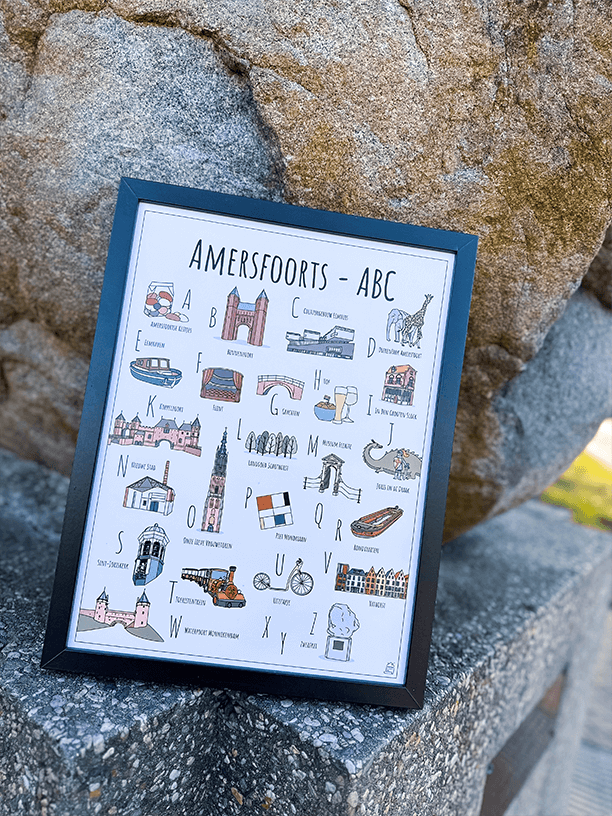 Blog over nieuw ABC poster Amersfoort voor de Zwerfkei in Amersfoort