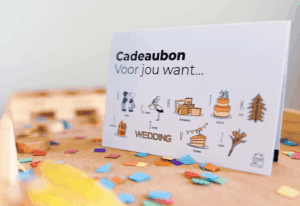 PosterPlaats ABC producten met lokale cadeaubon