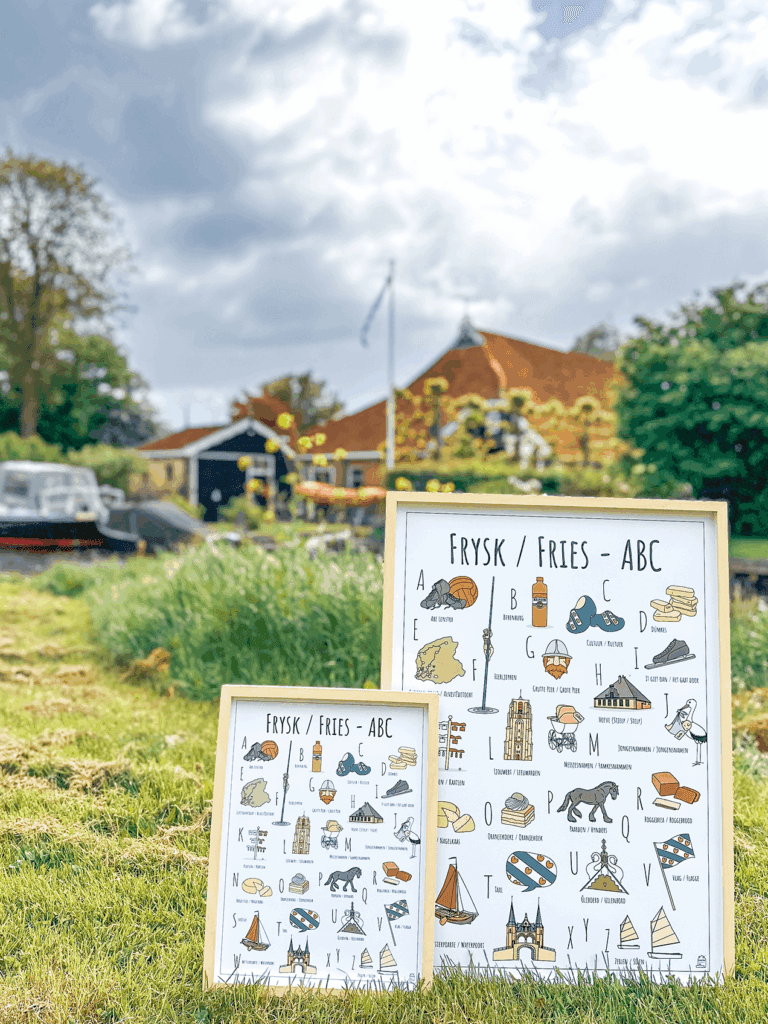 Blog over nieuw ABC poster Fryslân / Friesland voor een stelpboerderij in Ijlst in Fryslân / Friesland