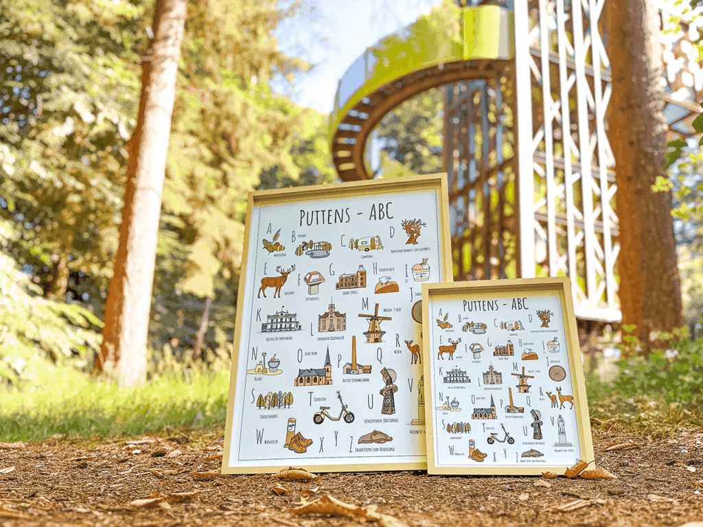 Blog over nieuw ABC poster Putten voor de Bostoren op Landgoed Schovenhorst