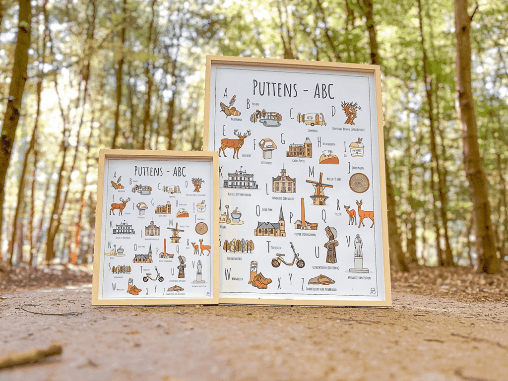 Blog over nieuw ABC poster Putten op Landgoed Schovenhorst
