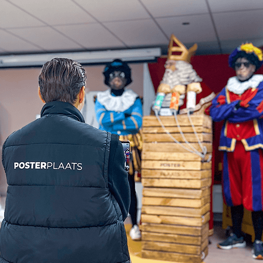 Blog waarin je een dagje met ons meeloopt en ziet welke dingen we doen zoals deze fotoshoot en video van Sinterklaas met Jelle van Vliet