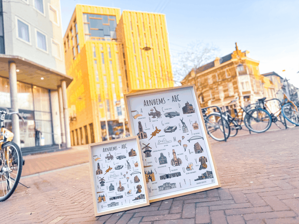 Blog over nieuw ABC poster Arnhem met Arnhems ABC poster voor Rozet