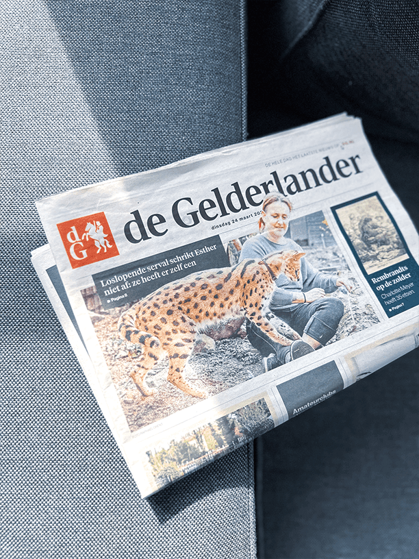 Blog over nieuw ABC poster Arnhem met het interview voor De Gelderlander in de krant