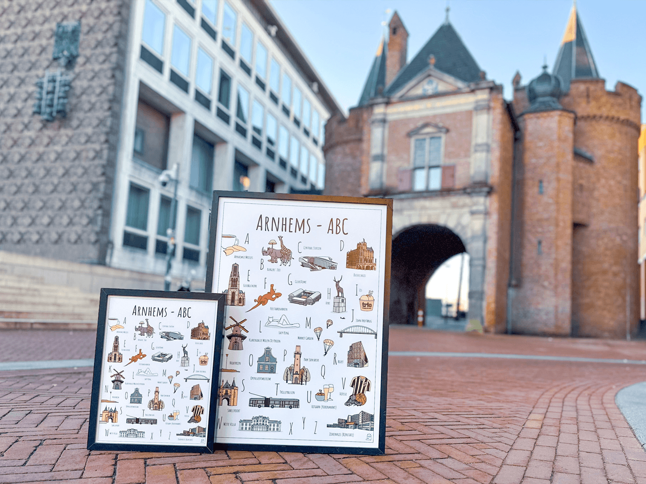 PosterPlaats Arnhems ABC poster voor de Sabelpoort in Arnhem