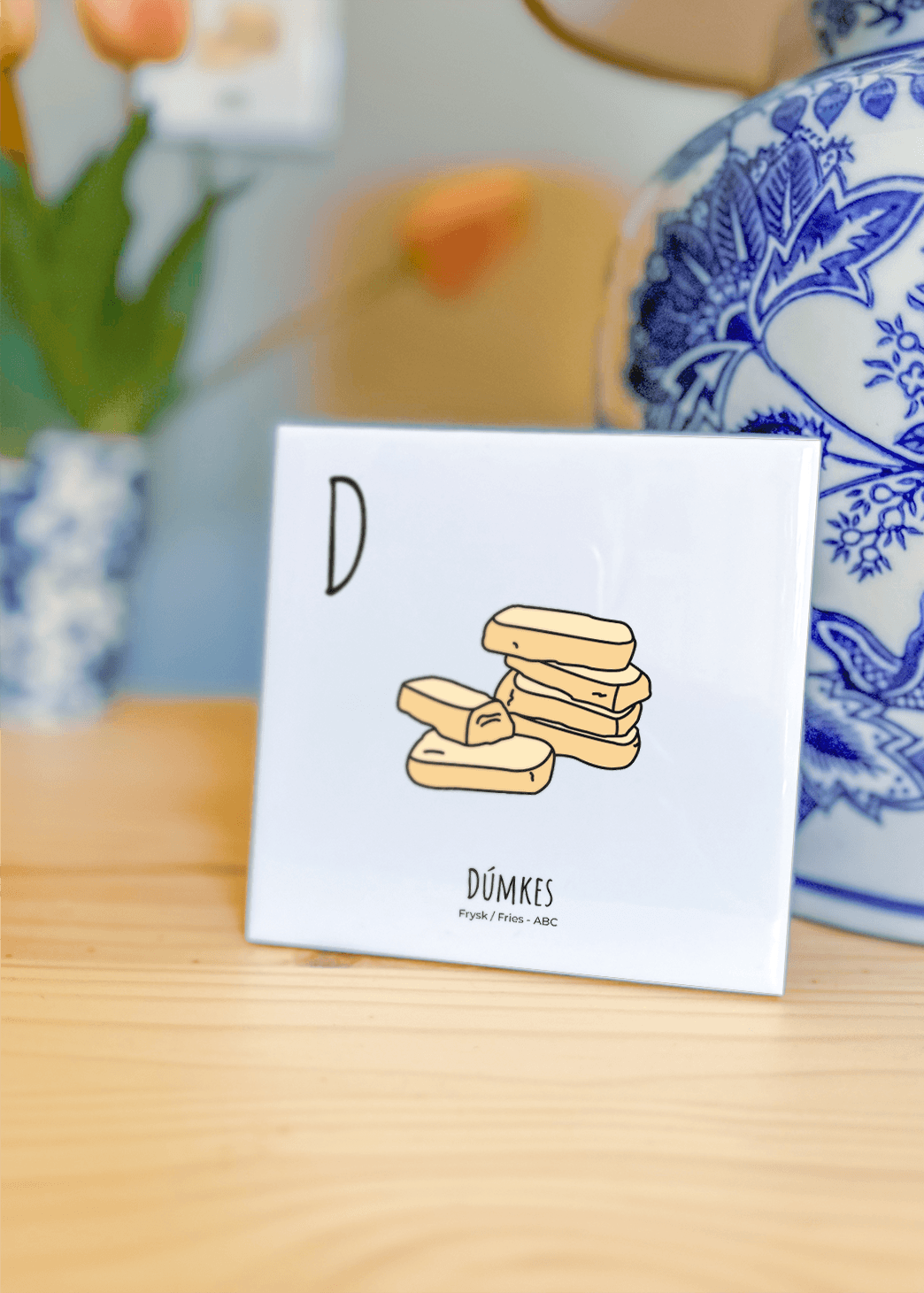 Dúmkes - ABC tegeltje Fryslân-Friesland