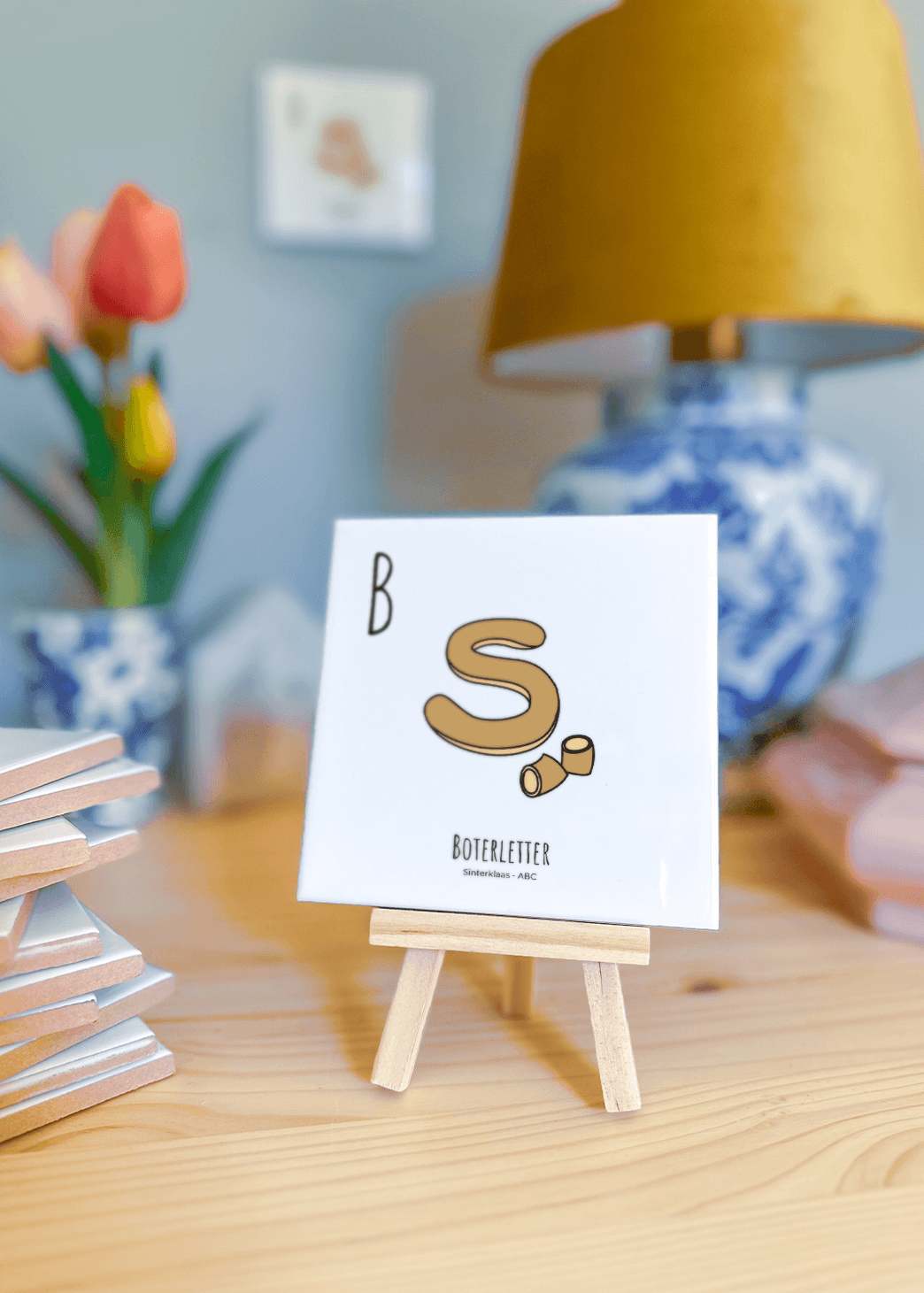 Boterletter - ABC tegeltje Sinterklaas - Afbeelding 2