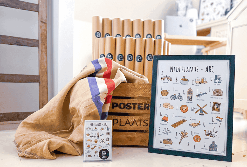 Blog over eerste verkooppunt in het buitenland en het Frans ABC komt eraan uitgelichte afbeelding