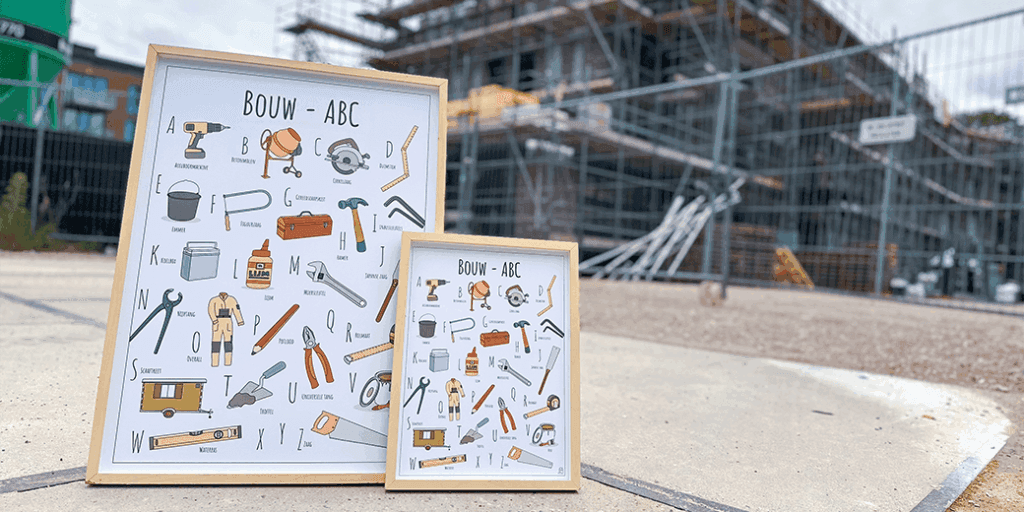 Blog over nieuw ABC poster Bouw op de bouwplaats